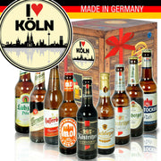 I Love Köln - Geschenkbox "Ostbiere" 9er Set - Ossiladen I Ostprodukte Versand