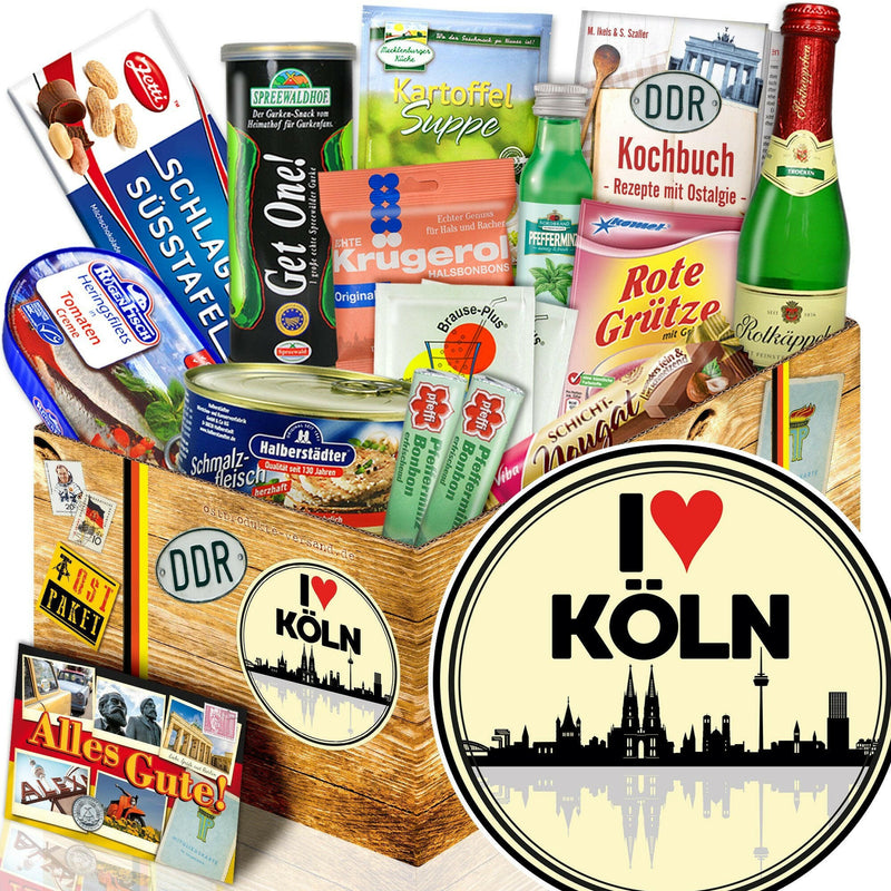 I love Köln Spezialitäten Set M - Ossiladen I Ostprodukte Versand