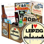 I Love Leipzig - Geschenkset Ostpaket "Männer Box" - Ossiladen I Ostprodukte Versand