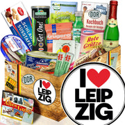 I love Leipzig - Spezialitäten Set M - Ossiladen I Ostprodukte Versand