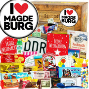 I Love Magdeburg - DDR Adventskalender - Ossiladen I Ostprodukte Versand
