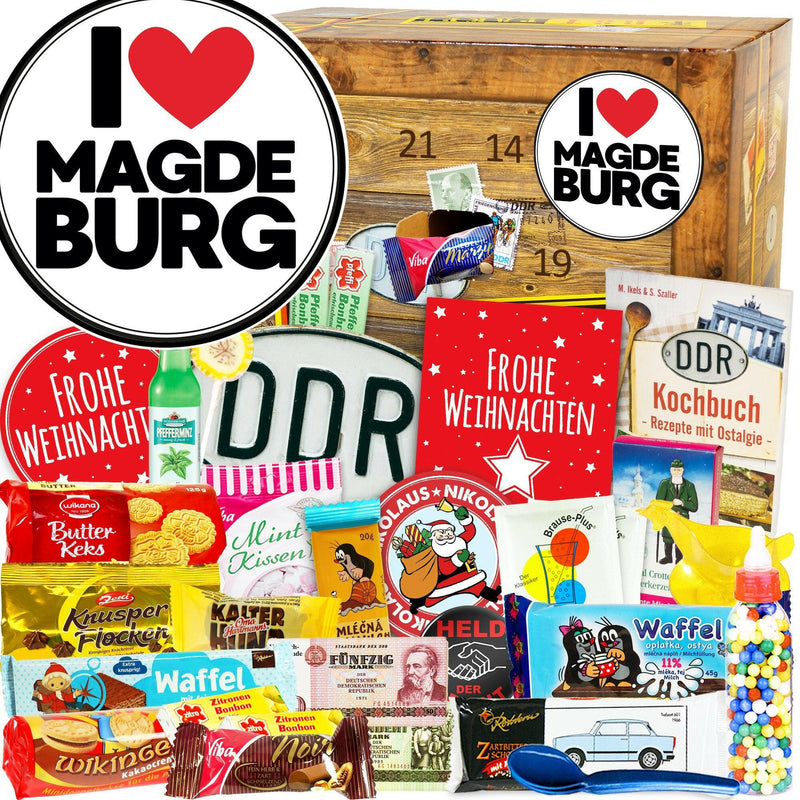 I Love Magdeburg - DDR Adventskalender - Ossiladen I Ostprodukte Versand