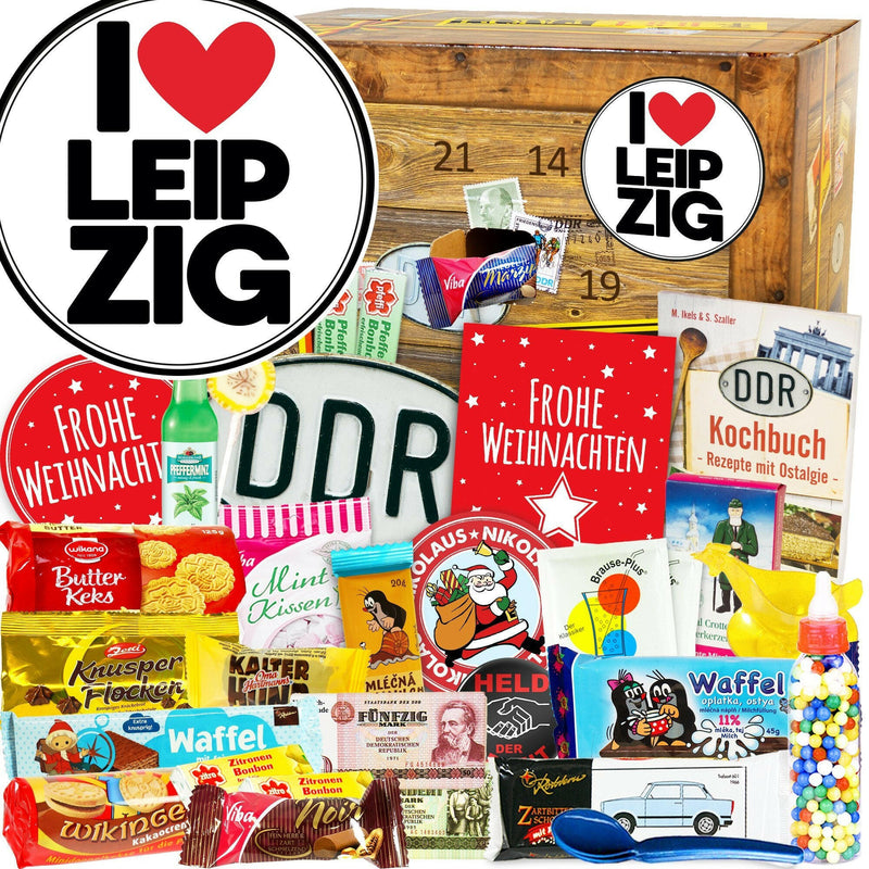 I Love Leipzig - Adventskalender DDR - Ossiladen I Ostprodukte Versand