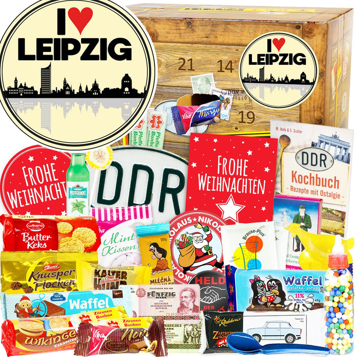 I Love Meipzig - DDR Adventskalender - Ossiladen I Ostprodukte Versand