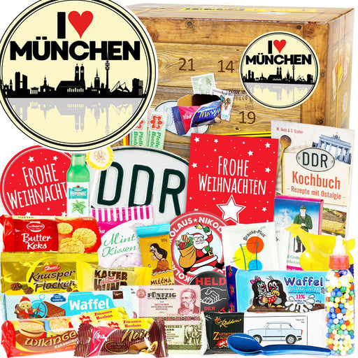 I Love München - DDR Adventskalender - Ossiladen I Ostprodukte Versand