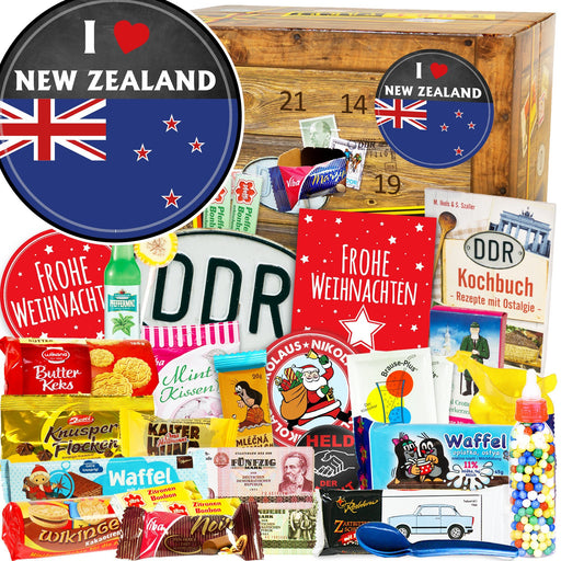 I Love New Zealand - DDR Adventskalender - Ossiladen I Ostprodukte Versand