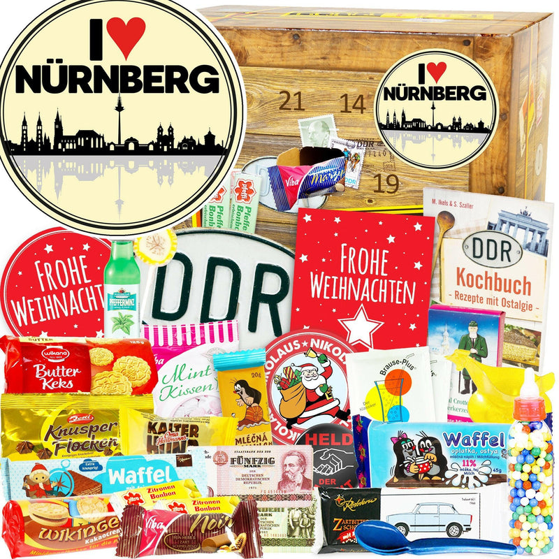 I Love Nürnberg - DDR Adventskalender - Ossiladen I Ostprodukte Versand