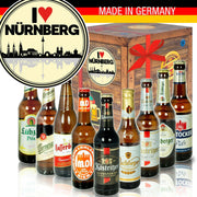 I Love Nürnberg - Geschenkbox "Ostbiere" 9er Set - Ossiladen I Ostprodukte Versand