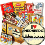 I Love Nürnberg - Süßigkeiten Set DDR L - Ossiladen I Ostprodukte Versand