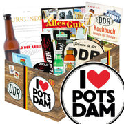 I love Potsdam - Geschenkset Ostpaket "Männer Box" - Ossiladen I Ostprodukte Versand