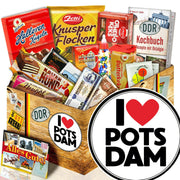 I love Potsdam - Süßigkeiten Set DDR L - Ossiladen I Ostprodukte Versand