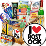 I love Rostock - Spezialitäten Set M - Ossiladen I Ostprodukte Versand