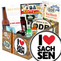 I Love Sachsen - Geschenkset Ostpaket "Männer Box" - Ossiladen I Ostprodukte Versand
