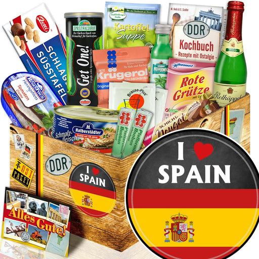 I love Spain - Spezialitäten Set M - Ossiladen I Ostprodukte Versand