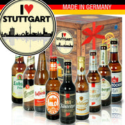I Love Stuttgart - Geschenkbox "Ostbiere" 9er Set - Ossiladen I Ostprodukte Versand