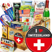 I love Switzerland - Spezialitäten Set M - Ossiladen I Ostprodukte Versand