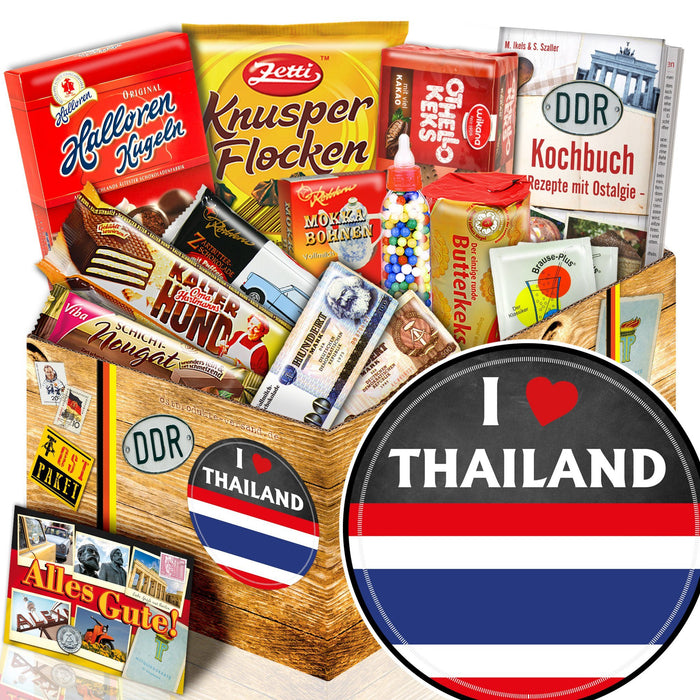 I love Thailand - Süßigkeiten Set DDR L - Ossiladen I Ostprodukte Versand