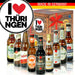 I Love Thüringen - Geschenkbox "Ostbiere" 9er Set - Ossiladen I Ostprodukte Versand