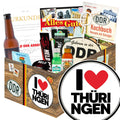 I Love Thüringen - Geschenkset Ostpaket "Männer Box" - Ossiladen I Ostprodukte Versand