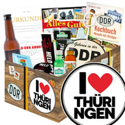 I Love Thüringen - Geschenkset Ostpaket "Männer Box" - Ossiladen I Ostprodukte Versand