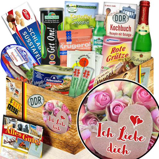 Ich liebe Dich - Spezialitäten Set M - Ossiladen I Ostprodukte Versand