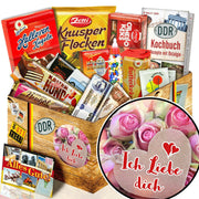 Ich liebe dich - Süßigkeiten Set DDR L - Ossiladen I Ostprodukte Versand