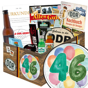 Zahl 46 - Geschenkset Ostpaket "Männer Box" - Ossiladen I Ostprodukte Versand