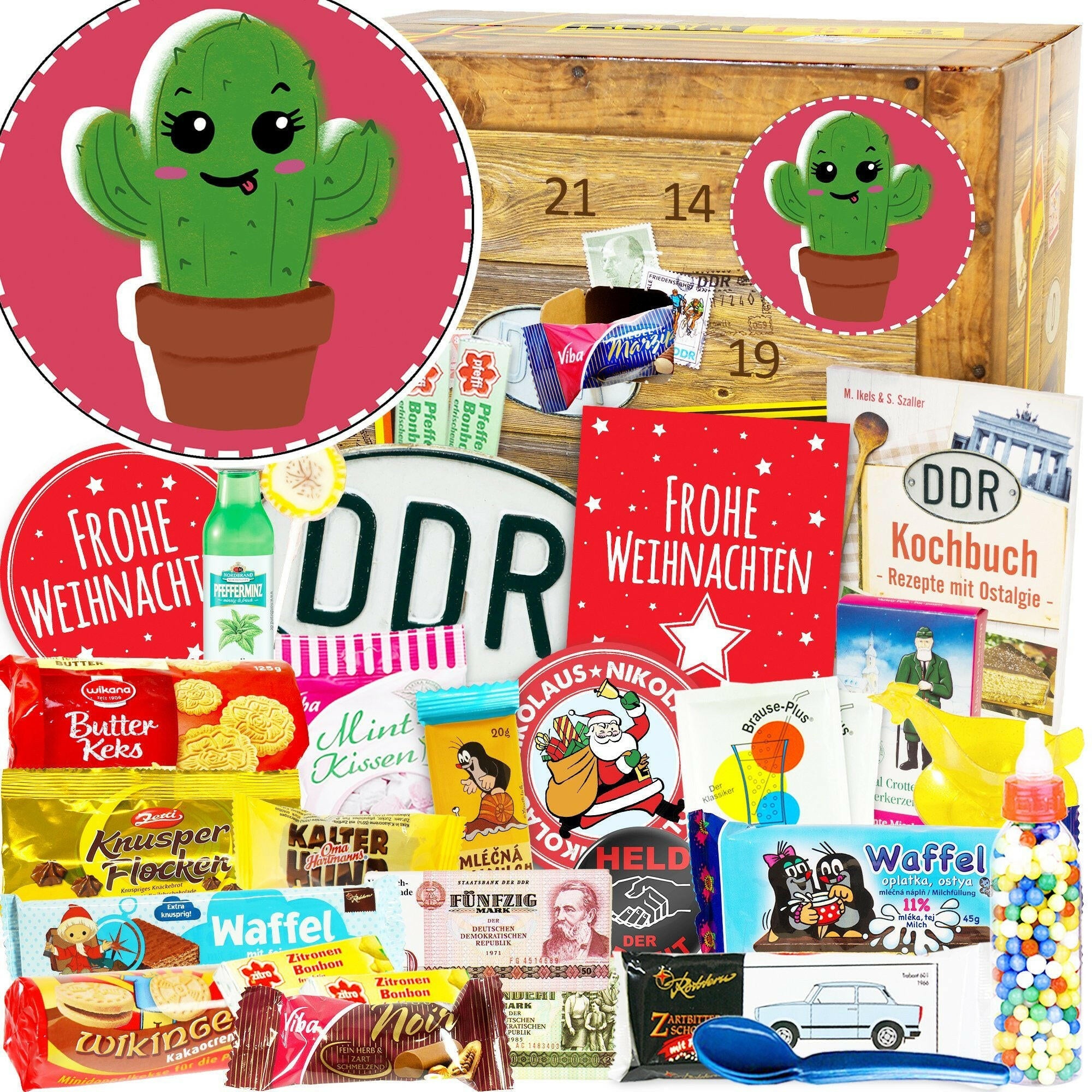 Kaktus - DDR Adventskalender - Ossiladen I Ostprodukte Versand