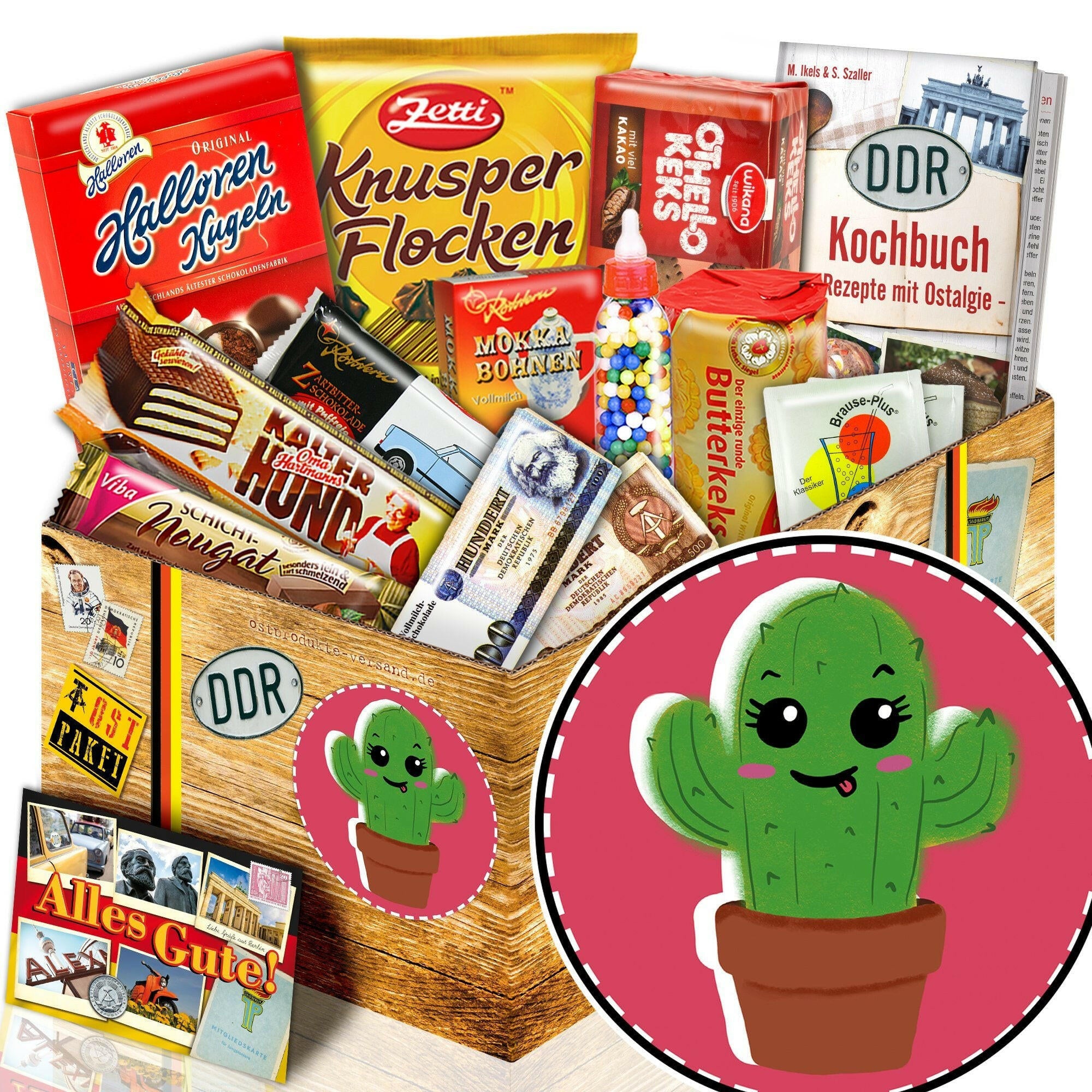 Kaktus - Süßigkeiten Set DDR L - Ossiladen I Ostprodukte Versand