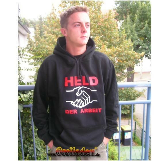 Kapuzenshirt Held der Arbeit