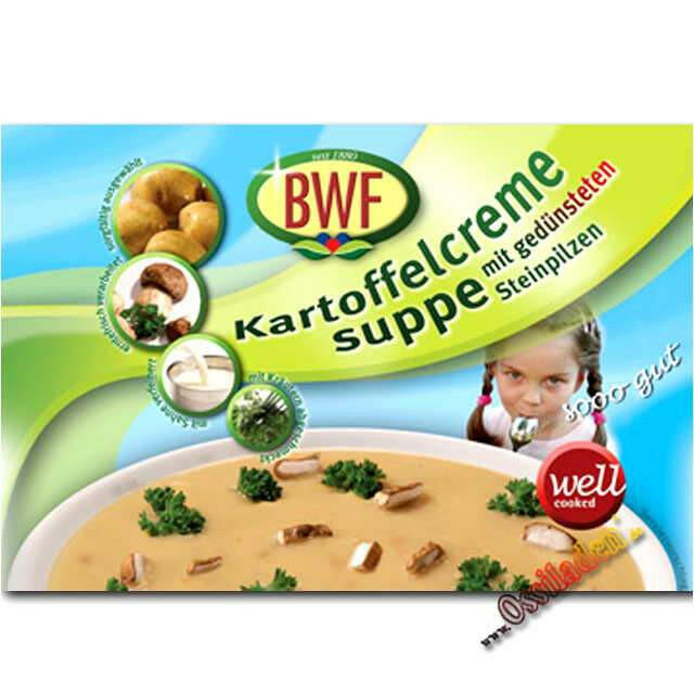 Kartoffelcremesuppe m.Steinpilzen (BWF), 360g