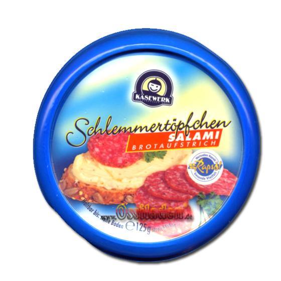 Käse Werk Schlemmertöpfchen - Salami