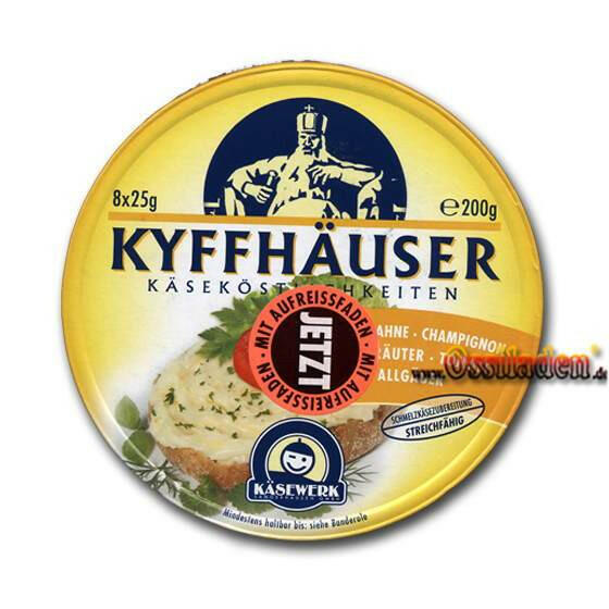 KäseWerk Kyffhäuser Käseköstlichkeiten, 8x25g