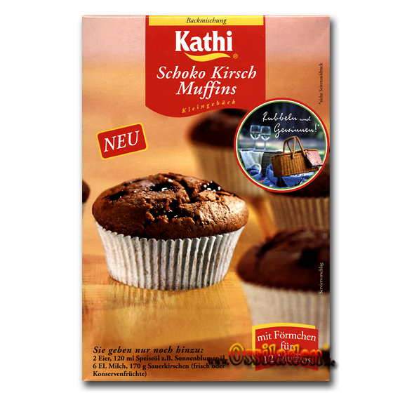 Kathi Schoko-Kirsch Muffins
