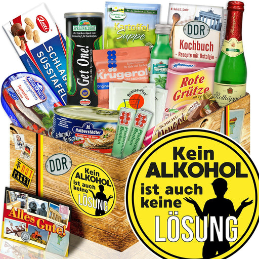 Kein Alkohol ist auch keine Lösung - Spezialitäten Set M - Ossiladen I Ostprodukte Versand