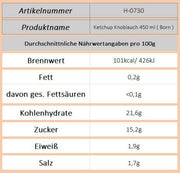 Ketchup Knoblauch ( Born ) - Ossiladen I Ostprodukte Versand