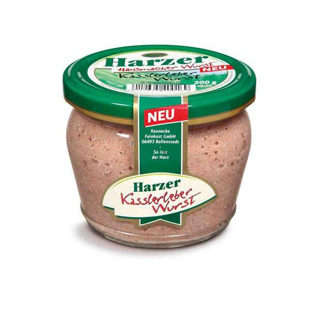 Keunecke Harzer Kasslerleberwurst 200g