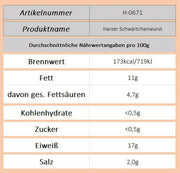 Keunecke Harzer Schwärtchenwurst - Ossiladen I Ostprodukte Versand