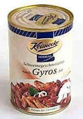 Keunecke Schweinegeschnetzeltes nach Gyros-Art, 400g