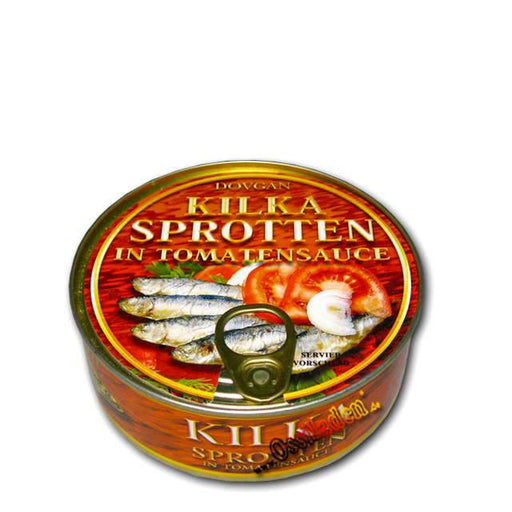 Kilka Sprotten - in Tomatensauce - Ossiladen I Ostprodukte Versand