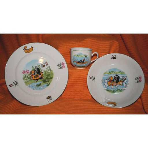 Kindergeschirr Kleiner Maulwurf, Motiv Biene