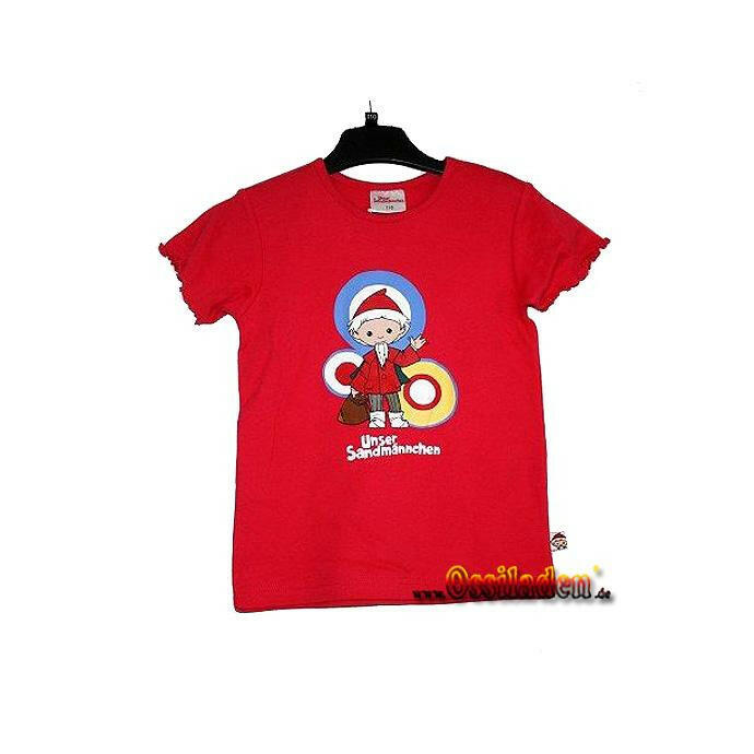 Kindershirt - Unser Sandmännchen - rot