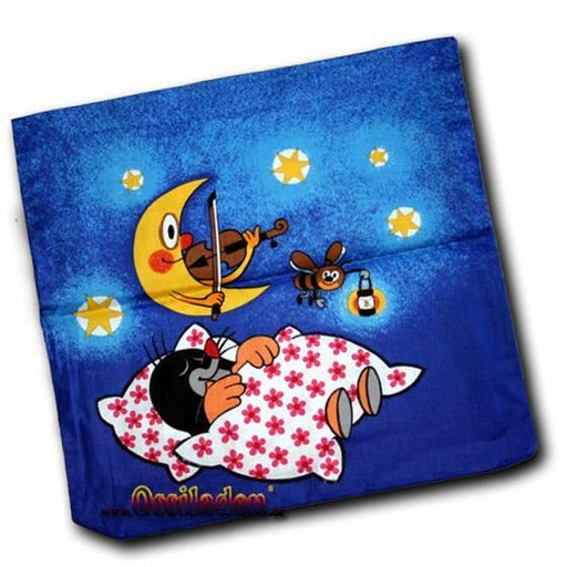 Kissenbezug Maulwurf im Bett 40x40