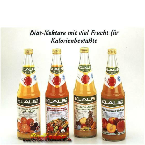 Klaus Diät-Mehrfrucht-Nektar 0,7l