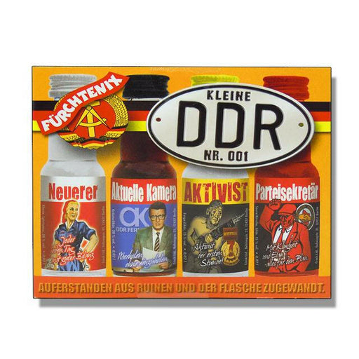 kleine DDR - Satire-Spirituosen (Schilkin), 4x0,02l