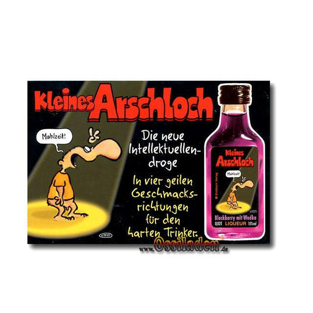 Kleines Arschloch - Blackberry, 8x0,02l