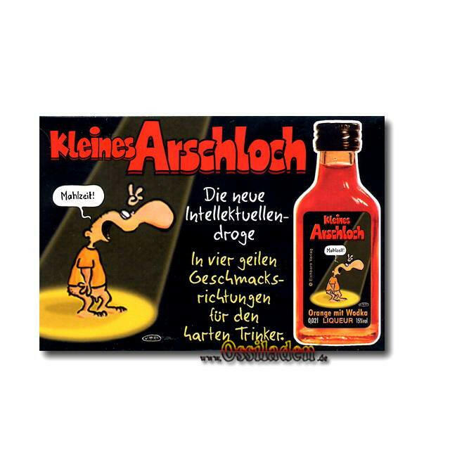 Kleines Arschloch - Orange, 8x0,02 l