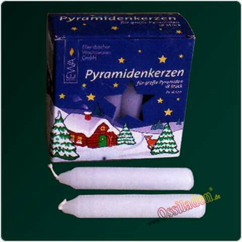 Knox Pyramidenkerzen, 12St. 17/100
