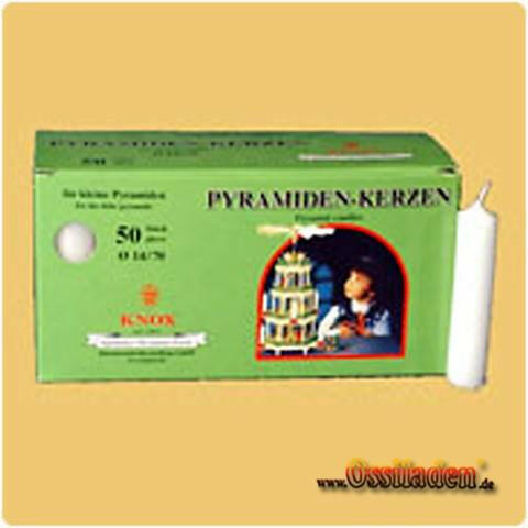 Knox Pyramidenkerzen, 50St. 14/70