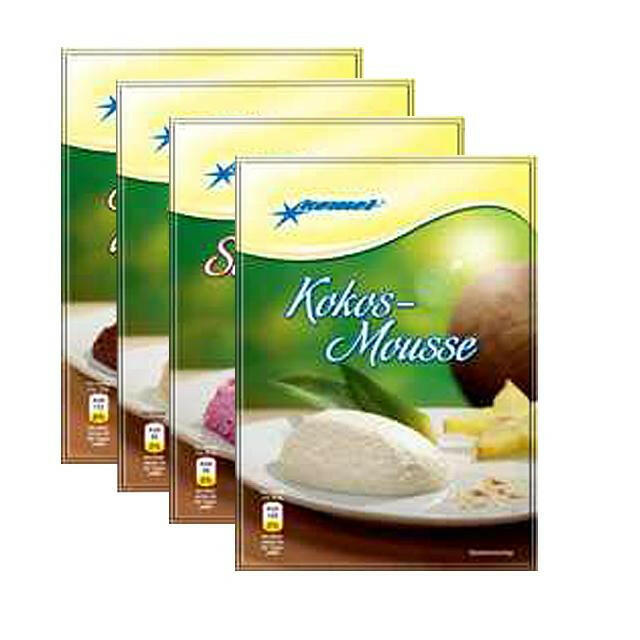 Kokos-Mousse Komet